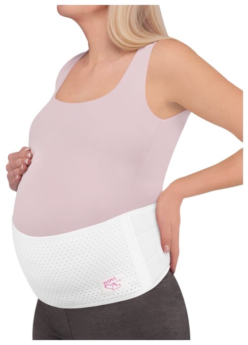 Бандаж для беременных дородовой высота 18 см (арт.MS B-1218), L-XL