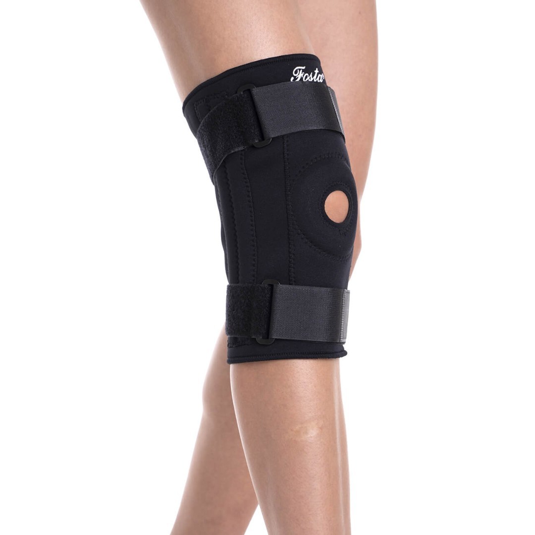 Ортез коленного сустава неразъемный с пластинами (арт. F 1291), XL