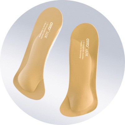 Полустельки ортопедические мягкие (для обуви на каблуке от 5 см) золотистые изображение