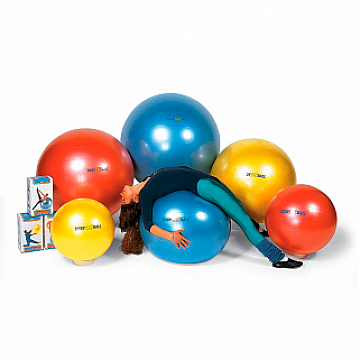 Мяч гимнастический Body boll 55см с BRQ 55 см изображение