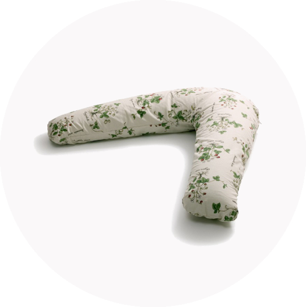 Подушка для отдыха - рогалик большой. Хорошо подходит для беременных и кормящих мам. (арт. ПР0010)