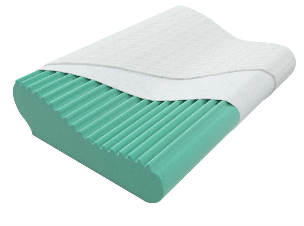 Ортопедическая подушка с эффектом памяти Eco Green