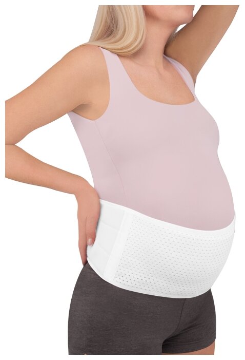 Бандаж для беременных дородовой высота 18 см (арт.MS B-1218) изображение