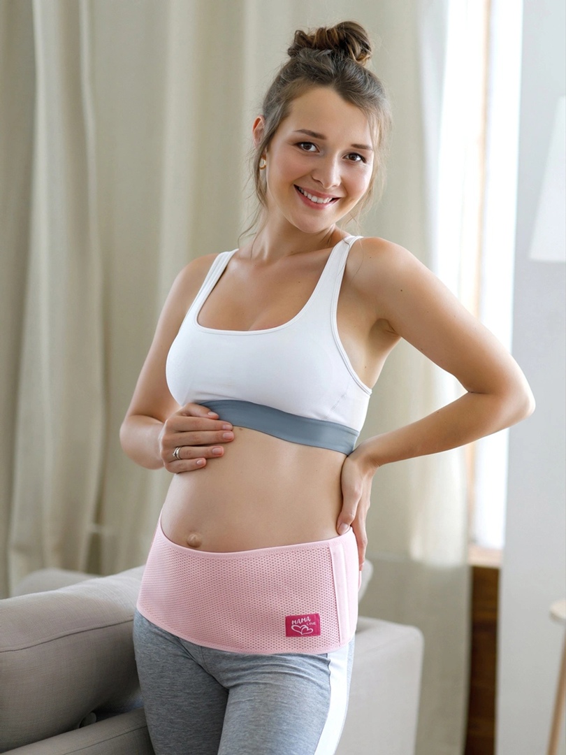 Бандаж для беременных, дородовой арт. MS B-1215 вид спереди изображение