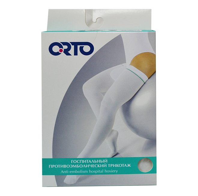 Чулок противоэмболический ORTO (чулок для родов) 602 упаковка изображение