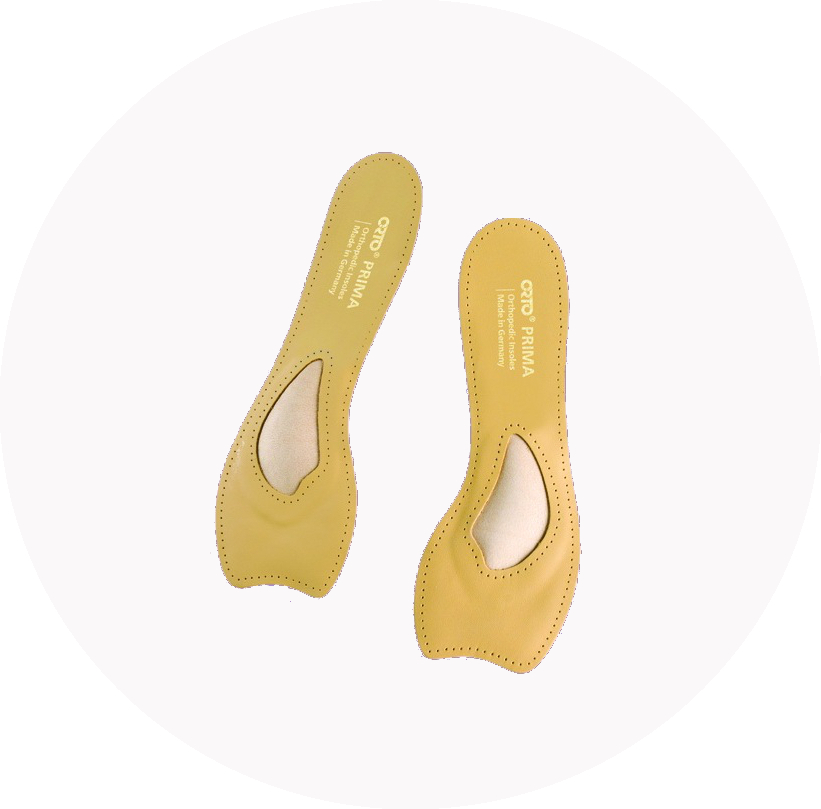 Полустельки ортопедические мягкие (для обуви на каблуке от 5 см) изображение
